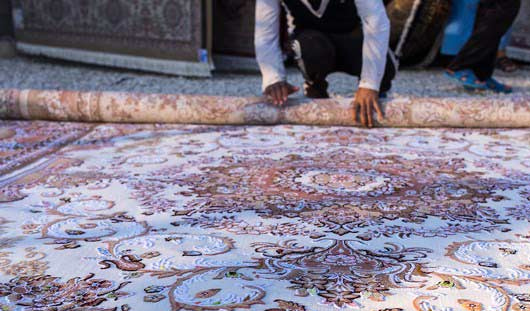 روش اصولی لول کردن قالی در قالیشویی شهرک نفت